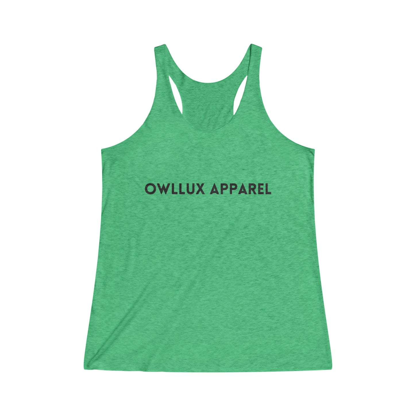 Owllux Apparel Tri-Blend Racerback Tank