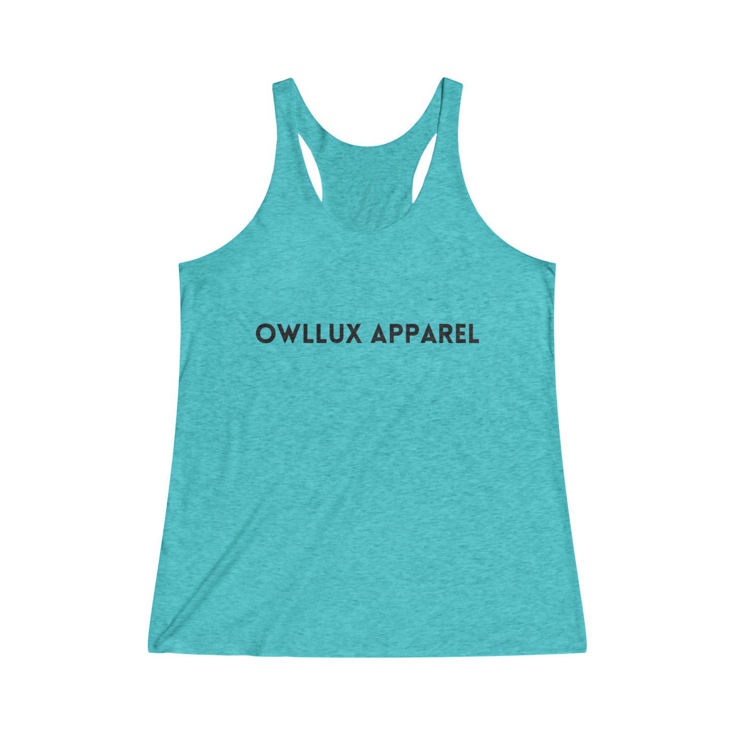 Owllux Apparel Tri-Blend Racerback Tank