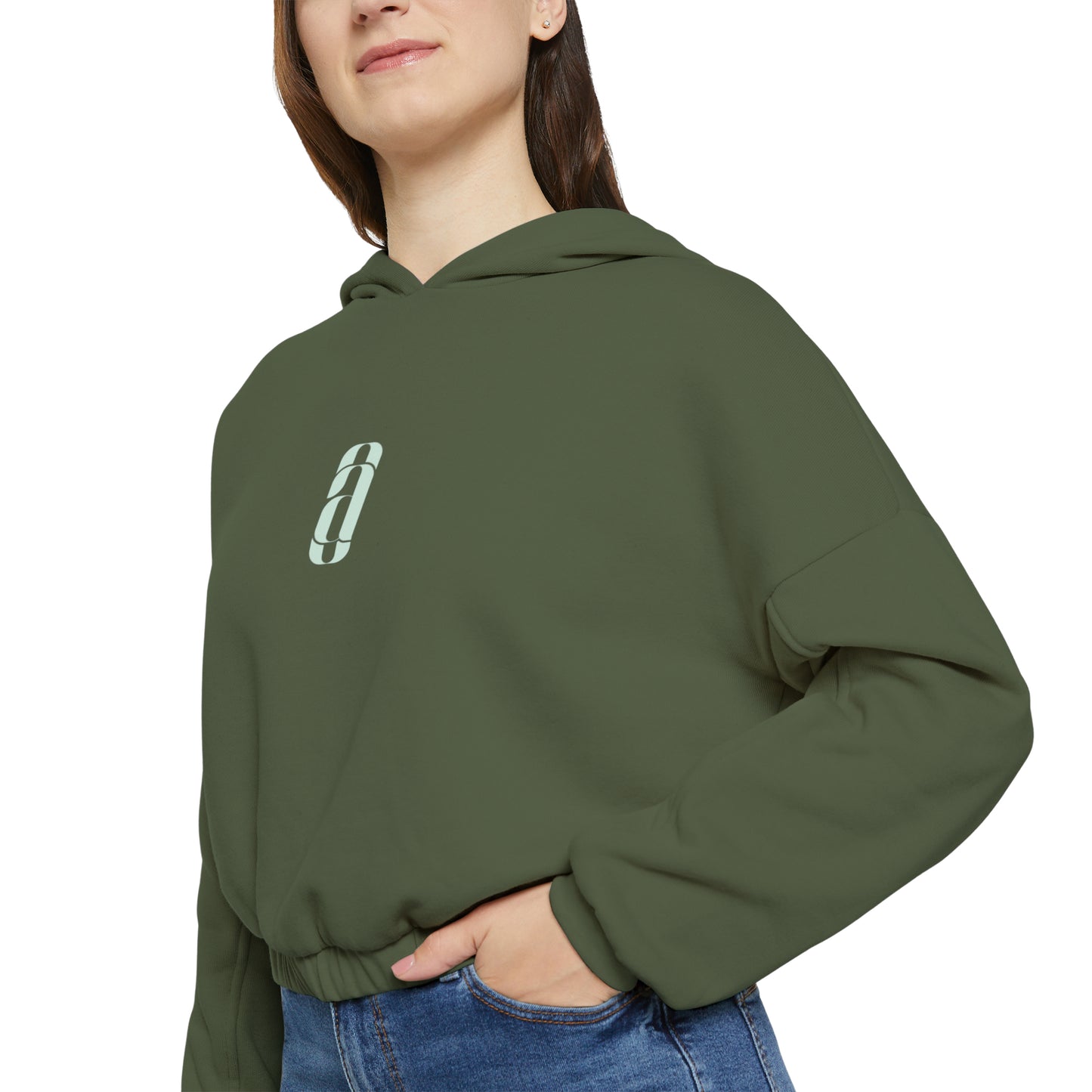Owllux Apparel Logo Cinched Bottom Hoodie