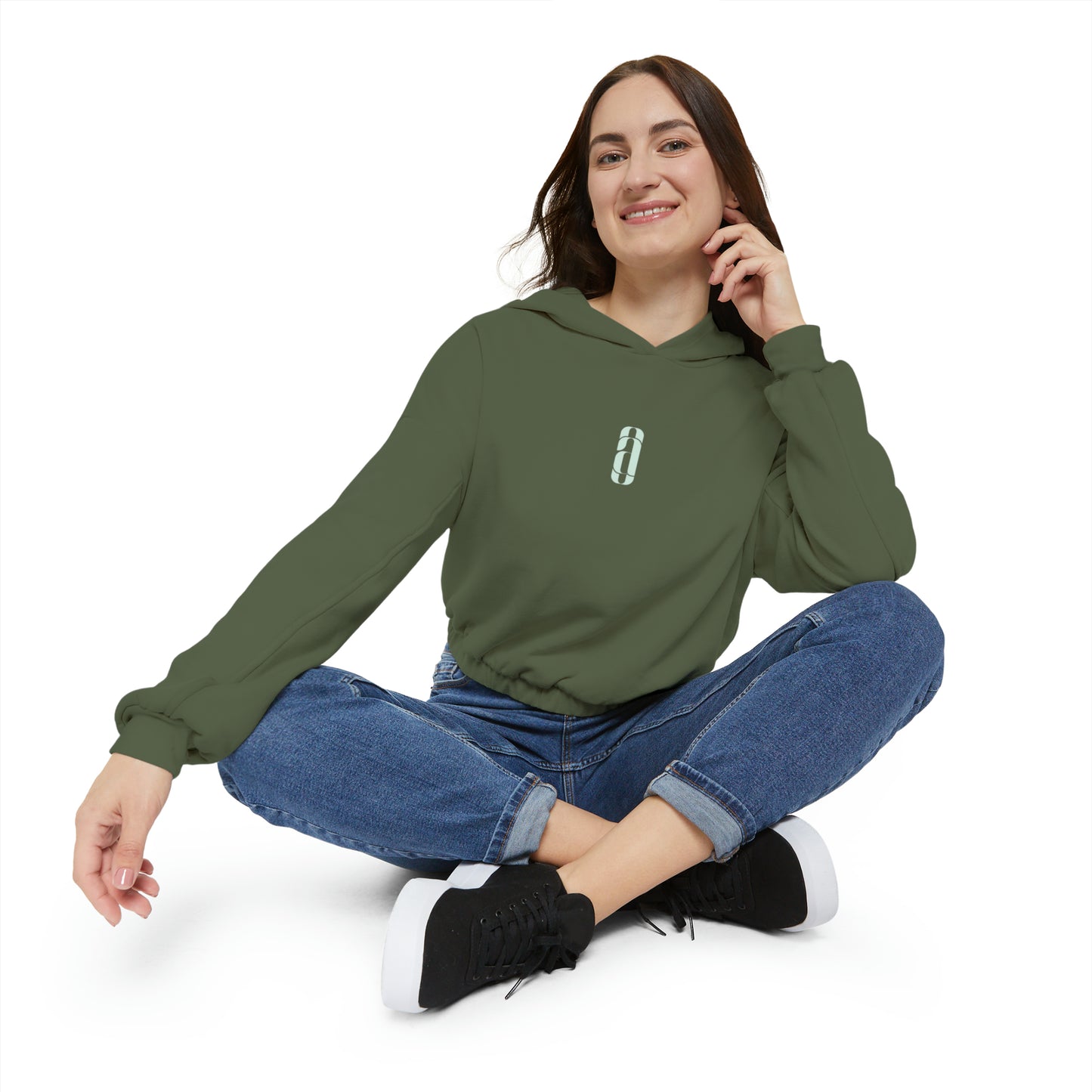 Owllux Apparel Logo Cinched Bottom Hoodie